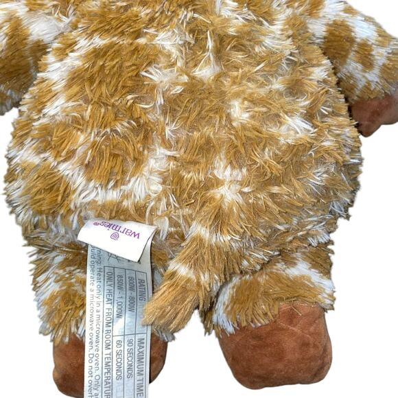 Warmies Jr Plush Giraffe Heat Therapy French Lavender Sensory Stuffed Brown 9" - Picture 10 of 13
